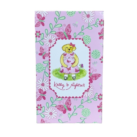 NEW Kelly B. Rightsell Designs Ceramic Coin Bank Sunny Lab Puppy - Picture 9 of 10